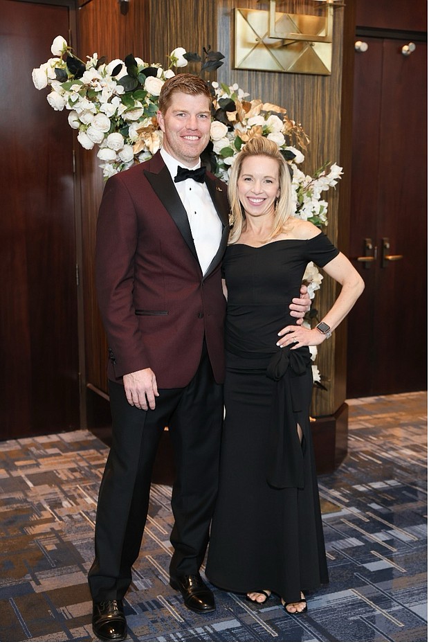 HCC Foundation Board Chair Ryan McCauley and Jessica McCauley (Photo by Priscilla Dickson)