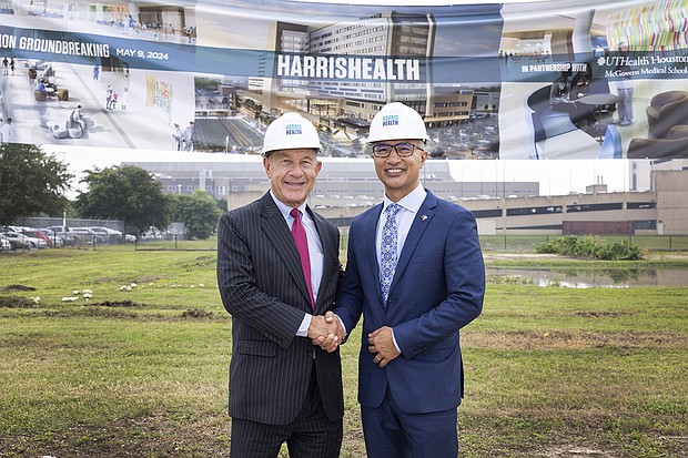 Harris Health Groundbreaking event 5-9-24