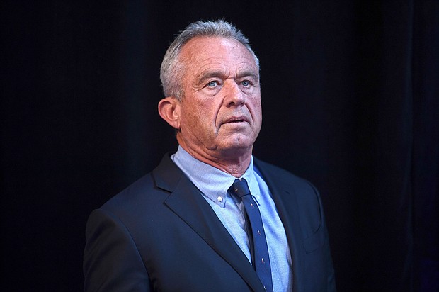 Independent Presidential candidate Robert F. Kennedy Jr. on May 8 detailed a medical abnormality he experienced in 2010.
Mandatory Credit:	Anthony Behar/Sipa USA/AP via CNN Newsource