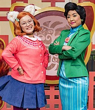 During Pixar Fest, through Aug. 4, 2024, guests can meet many characters from Pixar stories, including friends like Meilin Lee and Ming Lee from Disney and Pixar’s “Turning Red,” at Disney California Adventure Park in Anaheim, Calif. (Christian Thompson/Disneyland Resort)