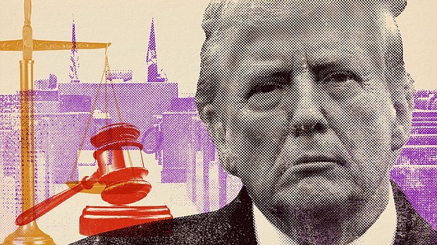 It’s been three weeks of the first criminal trial of a former president of the United States, where Donald Trump has pleaded not guilty to 34 felony counts of falsifying business records.
Mandatory Credit:	Photo Illustration by Alberto Mier/CNN/Getty via CNN Newsource