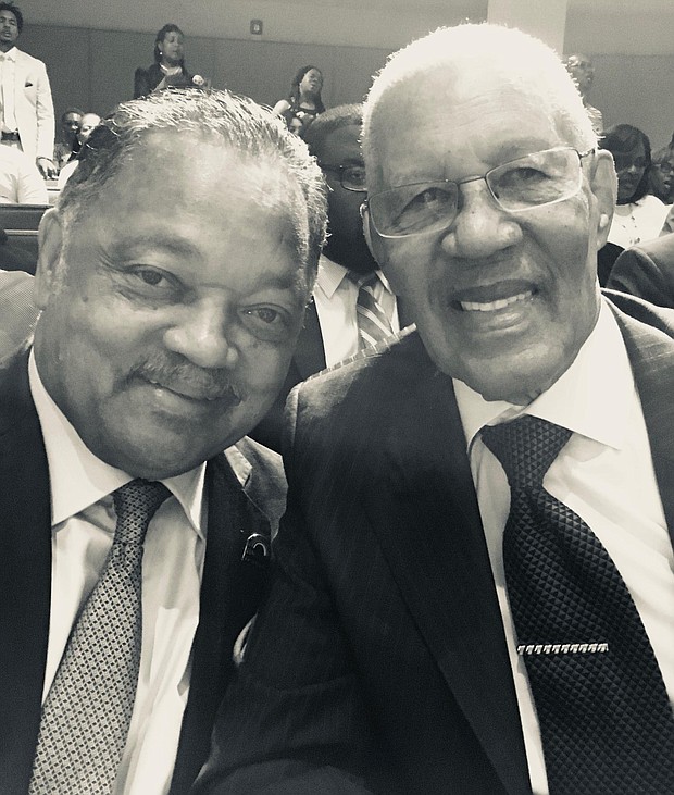 Rev. Jesse Jackson and Rev. William A. Lawson