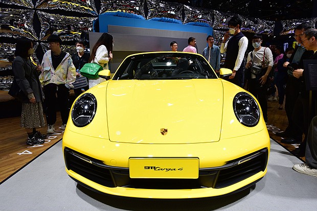 Porsche is set to unveil one of the biggest changes to its signature model, a hybrid Porsche 911.
Mandatory Credit:	Costfoto/NurPhoto/Getty Images via CNN Newsource