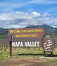 Welcome to Napa Valley Sign
