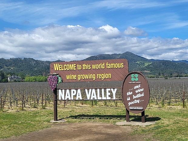 Welcome to Napa Valley Sign
