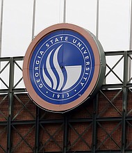 Georgia State University mistakenly sent out admission acceptance emails.
Mandatory Credit:	Michael Wade/Icon Sportswire/AP via CNN Newsource