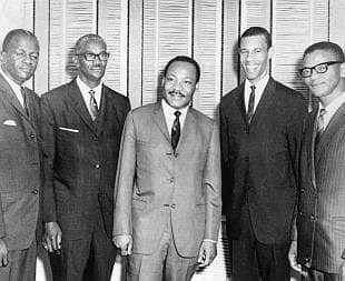 Rev. William A. Lawson, Rev. Dr. Martin Luther King, Jr., and others