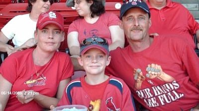 The Smalleys with their son Ty, who took his own life due to bullying