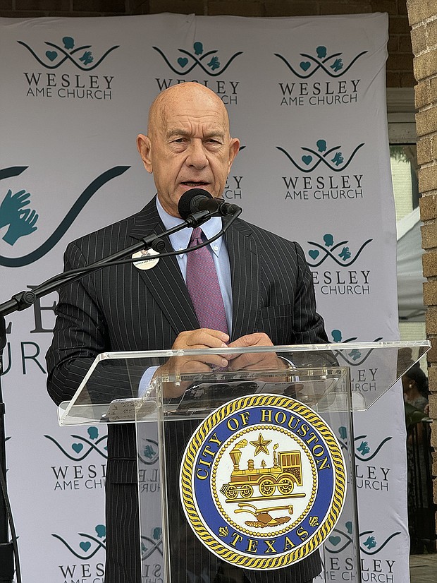 Houston Mayor John Whitmire