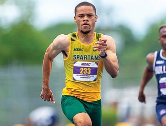 Kai Cole left the recent MEAC T&F championship with an Olympic trial qualifying time.