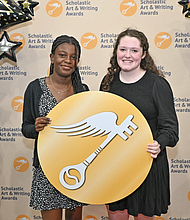 Teen artists were honored for their creative work this week at the Scholastic Art & Writing Awards regional receptions.