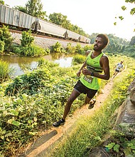 Trail running is one of the many events at Dominion Energy Riverrock, being held this weekend at Brown’s Island and other locations Downtown.