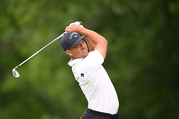 Schauffele delivered yet another historic round.
Mandatory Credit:	Ross Kinnaird/Getty Images via CNN Newsource