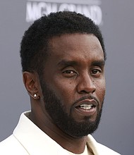 Sean 'Diddy' Combs is pictured in 2022 in Las Vegas. Almost 48 hours after being shown physically assaulting his then-girlfriend Cassie Ventura in 2016 in a surveillance video obtained exclusively by CNN, Sean “Diddy” Combs has apologized.
Mandatory Credit:	Frazer Harrison/Getty Images/File via CNN Newsource