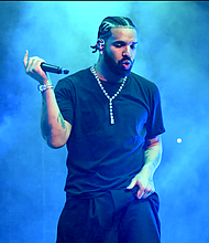 Drake performing at the BET Awards 2023/PHOTO BY PRINCE WILLIAMS