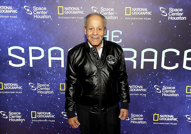 Ed Dwight attends a screening of "The Space Race" documentary in January in Houston./Bob Levey/Getty Images