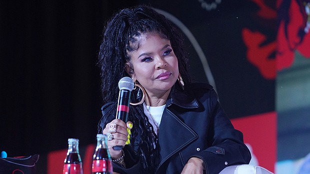 Misa Hylton, the mother of Sean ‘Diddy’ Combs’ son Justin Combs, says her ‘heart goes out’ to Cassie Ventura. Hylton is seen here at the 2023 Essence Festival Of Culture in New Orleans.
Mandatory Credit:	Erika Goldring/Getty Images via CNN Newsource