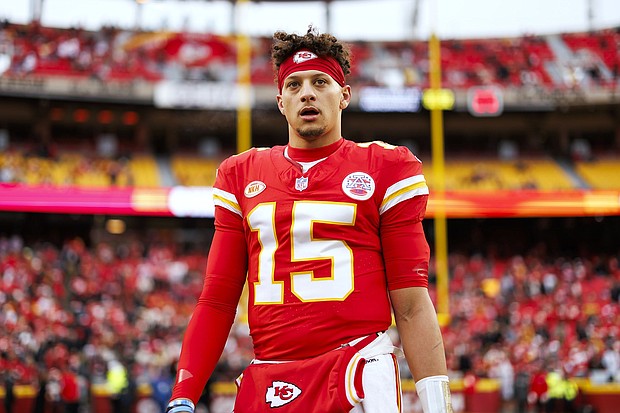 Mahomes said Butker is a “good person” despite “not necessarily agreeing” with his comments.
Mandatory Credit:	Ryan Kang/Getty Images via CNN Newsource