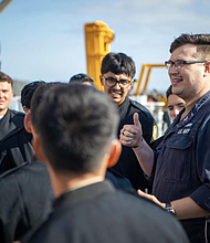 Information Systems Technician 1st Class Wesley Yeager,