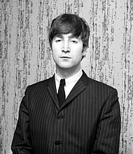 Lennon pictured in December 1963.
Mandatory Credit:	ITV/Shutterstock via CNN Newsource