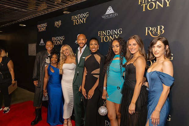 Finding Tony Movie Premiere Starring Stephen Bishop, Executive Produced by Anthony Davis, and Directed By Raven Magwood Goodson