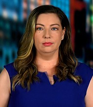 Emily Baden, a former neighbor of Justice Samuel Alito, appears on CNN on June 5.
Mandatory Credit:	CNN via CNN Newsource