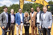 Developers and partners break ground on the complex on May 30 in Henrico.