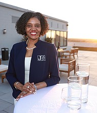 Jackson State University's First Lady LaToya Redd Thompson hosts a Meet & Greet at the Capitol Club in Jackson, Mississippi on March 26, 2024.