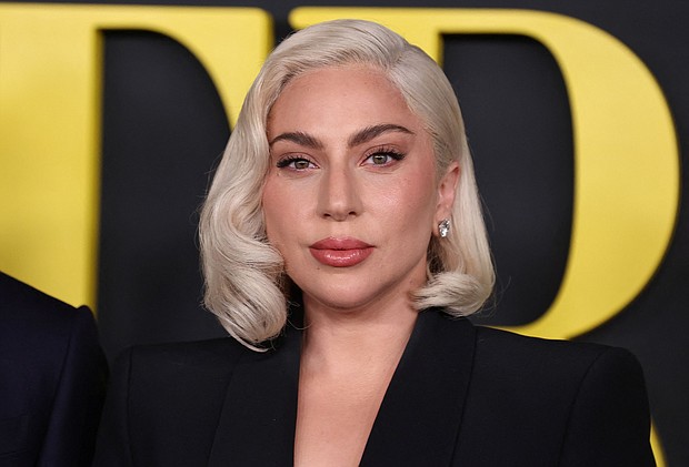Lady Gaga, seen here in 2023, adeptly took on false chatter she is pregnant with a TikTok that borrowed from another famous singer.
Mandatory Credit:	Mike Blake/Reuters via CNN Newsource