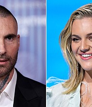 Maroon 5 lead singer Adam Levine is returning to The Voice and will be joined by a new coach, country and pop singer/songwriter Kelsea Ballerini.
Mandatory Credit:	Getty Images via CNN Newsource
