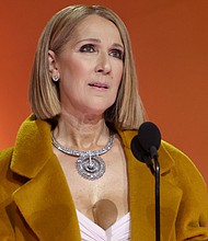 Celine Dion, seen here on February 4, is sharing details about how difficult her life has become as she lives with stiff person syndrome.
Mandatory Credit:	Kevin Mazur/Getty Images via CNN Newsource