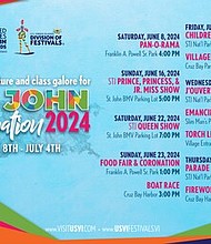 St John Celebration 2024 Schedule