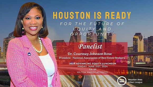 Dr. Courtney Johnson Rose will be a panelist at the upcoming Advancing Equity Luncheon hosted by the Houston Area Urban …