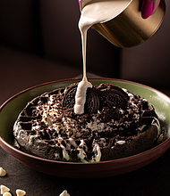 Thirteen’s Brunch Waffles and French Toast are culinary creations with flavors including Cookies & Cream, Hennesy Banana Caramel, and Berries & Cream.
Photo: Courtesy of Thirteen by James Harden