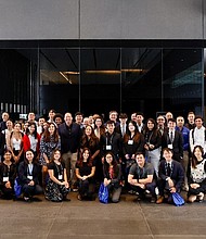 College students attend the Hyundai Career Experience Program at Hyundai National Headquarters in Fountain Valley, Calif. on Oct. 13, 2023 (Photo/Hyundai)