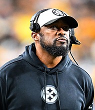 Tomlin's lengthy tenure with the Steelers will continue.
Mandatory Credit:	Joe Sargent/Getty Images via CNN Newsource