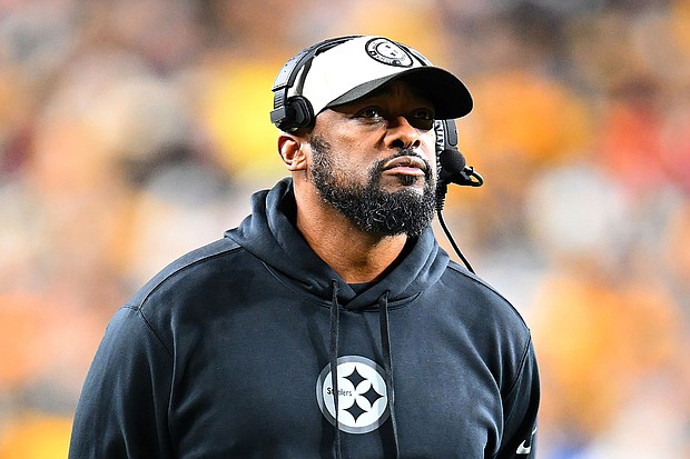 Tomlin's lengthy tenure with the Steelers will continue.
Mandatory Credit:	Joe Sargent/Getty Images via CNN Newsource