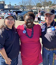 Fran Watson with Burt Levine and wife, Sandra