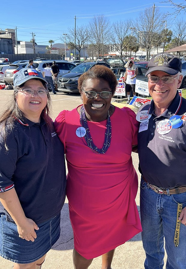Fran Watson with Burt Levine and wife, Sandra