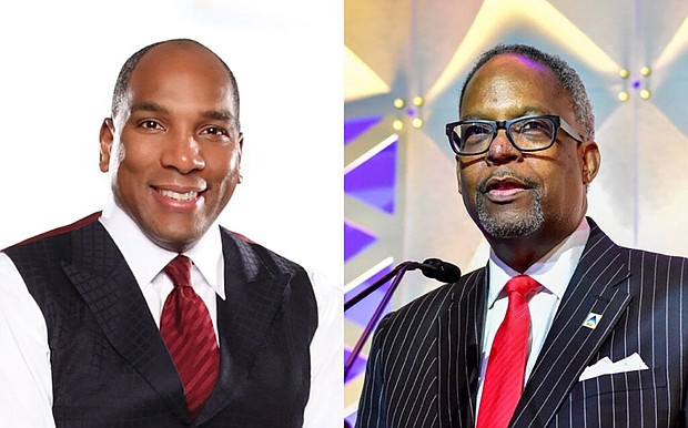 Earl G. Graves, Jr., Black Enterprise president/CEO, and Michael C. Hyter, Executive Leadership Council, president/CEO