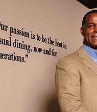 Clarence Otis Jr., the former CEO of Darden Restaurants.
Mandatory Credit:	Phelan M. Ebenhack/AP via CNN Newsource
