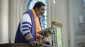 Bishop William Barber II, co-chair of the Poor People’s Campaign and founder of Repairers of the Breach, preaches June 9 St. Paul’s Episcopal Church in Richmond for its Sunday service.