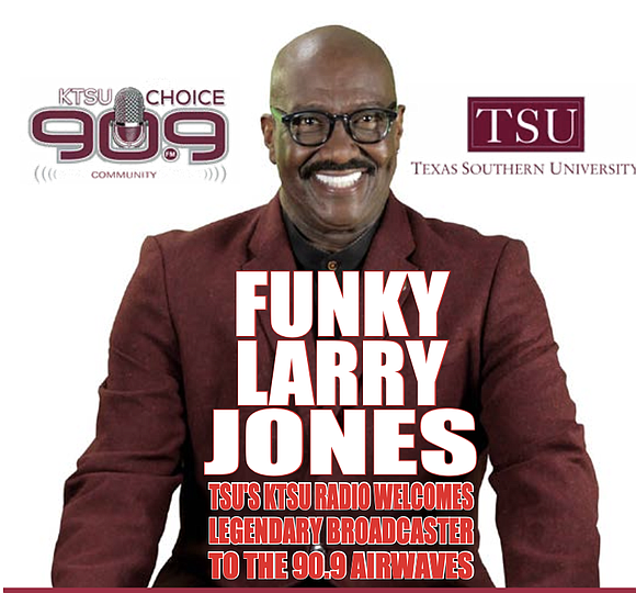 KTSU 90.9 FM, known for its rich legacy in community-focused broadcasting, proudly announces the addition of the legendary Lawrence “Funky …