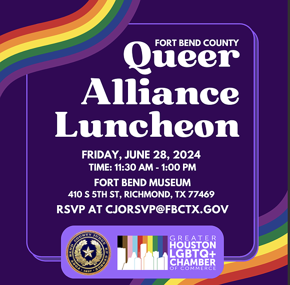 Fort Bend County Judge KP George, in collaboration with the Greater Houston LGBTQ+ Chamber of Commerce, will host the Fort …