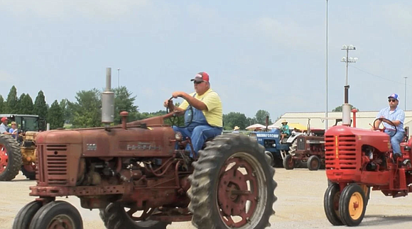 The 2024 Tractor Drive, put on by Independence Bank was held in Henderson to raise money for cancer.