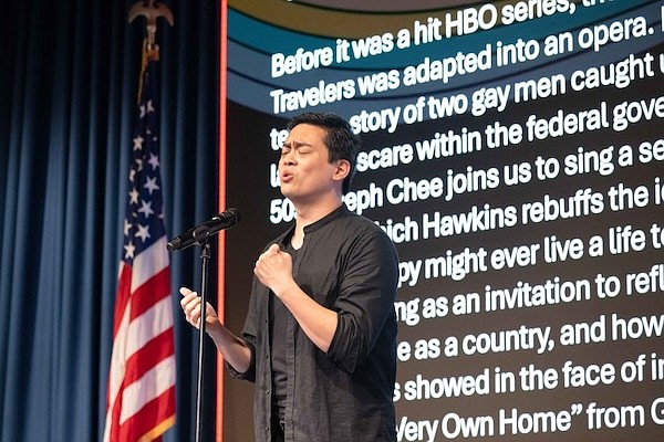 Joey Chee sings “Our Very Own House."