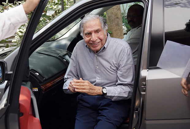 Ratan Tata has long been known for his concern for animals and set up a veterinary hospital in Mumbai earlier this year. Indranil Aditya/Bloomberg/Getty Images