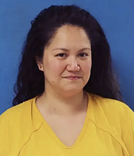 Elizabeth Wolf allegedly tried to drown a 3-year-old at an apartment complex pool in Euless in May 2024. Credit: Euless Police Department