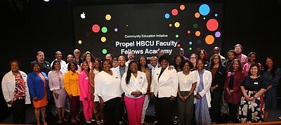 PROPEL’s HBCU Faculty Fellows culminate a year-long experience in Austin, Texas, where educators are trained to use Apple technology and challenge-based learning opportunities to enhance student outcomes.