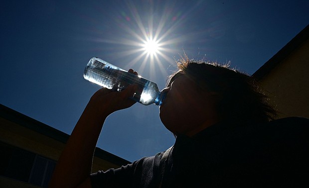 Many people don't need to drink anything other than water to hydrate approriately.
Mandatory Credit:	Frederic J. Brown/AFP/Getty Images via CNN Newsource